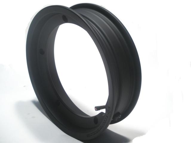 Rim alloy black tubeless SIP for Vespa PX / T5 / COSA 2.50 x 10